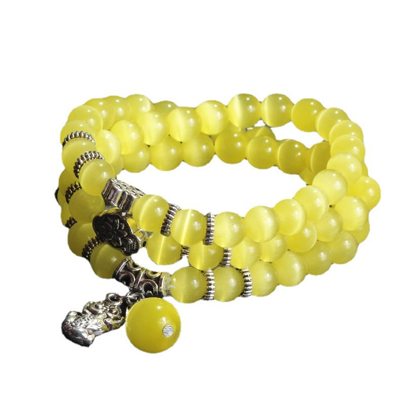 Wholesale Opal Three Circle Ladies Bracelet